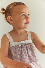 JNR Valerie Dress - Rosa Stripe