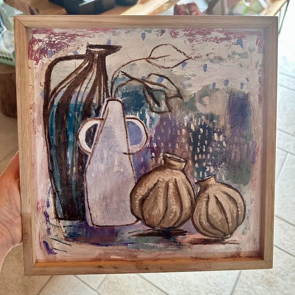 Striped Jug Vignette