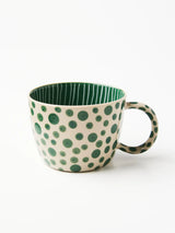 CHINO MUG GREEN SPOT