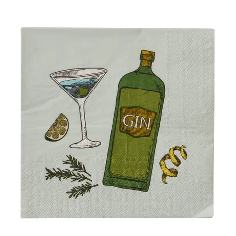Gimlet Green Napkin 20pk