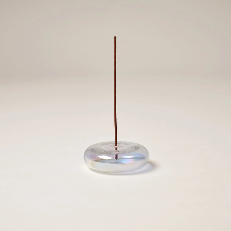Glass Vessel Incense Holder