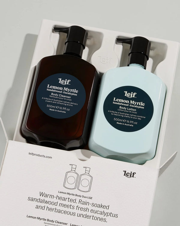 Lemon Myrtle Body Duo | Small