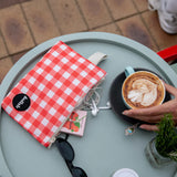 Mini Pouch | Red Check