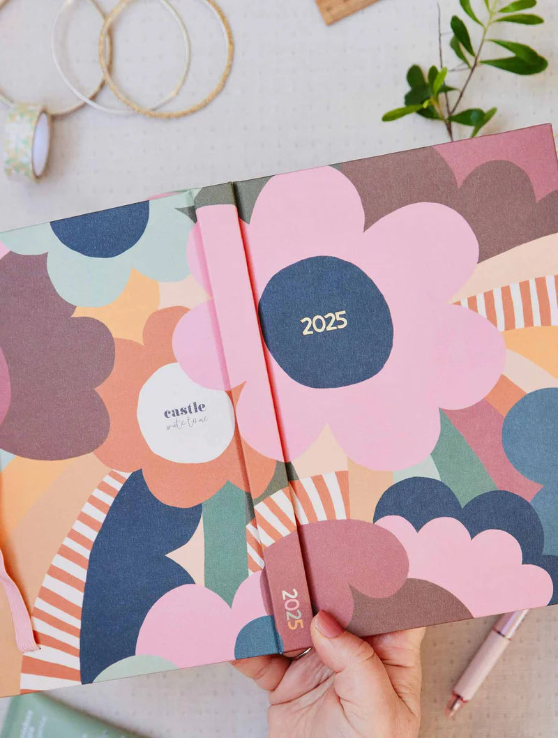 2025 Weekly Planner - Peony