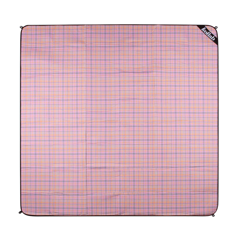 Picnic Mat | Pink Blanket Check