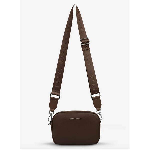 Plunder with webbed strap - cocoa