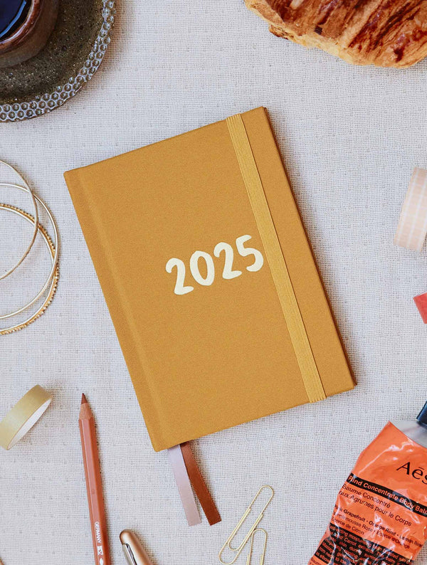 2025 Pocket Planner - Mustard