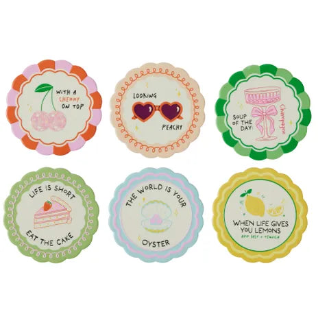 Proverb Ceramic Coaster