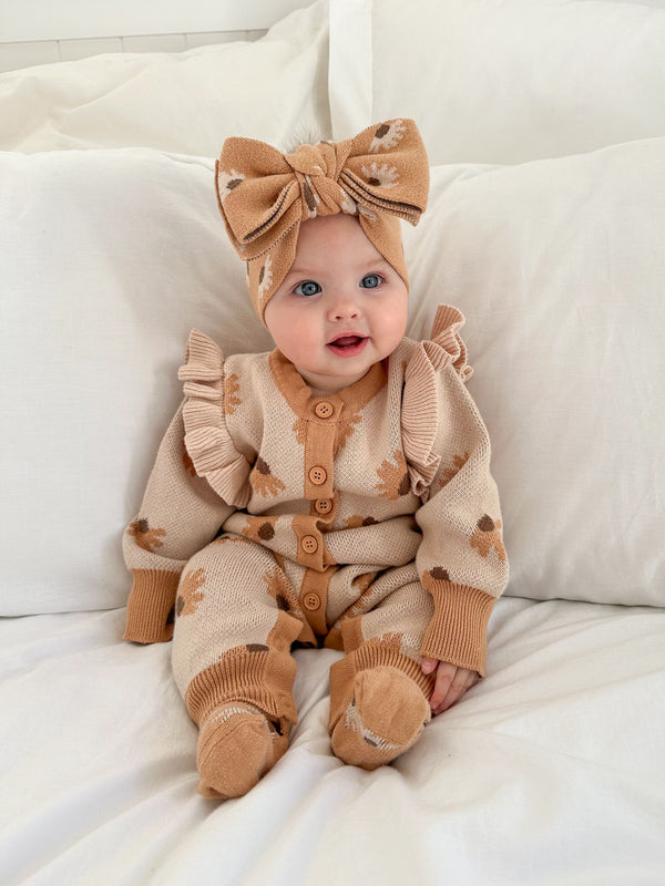 CLASSIC KNIT ROMPER | HAZEL