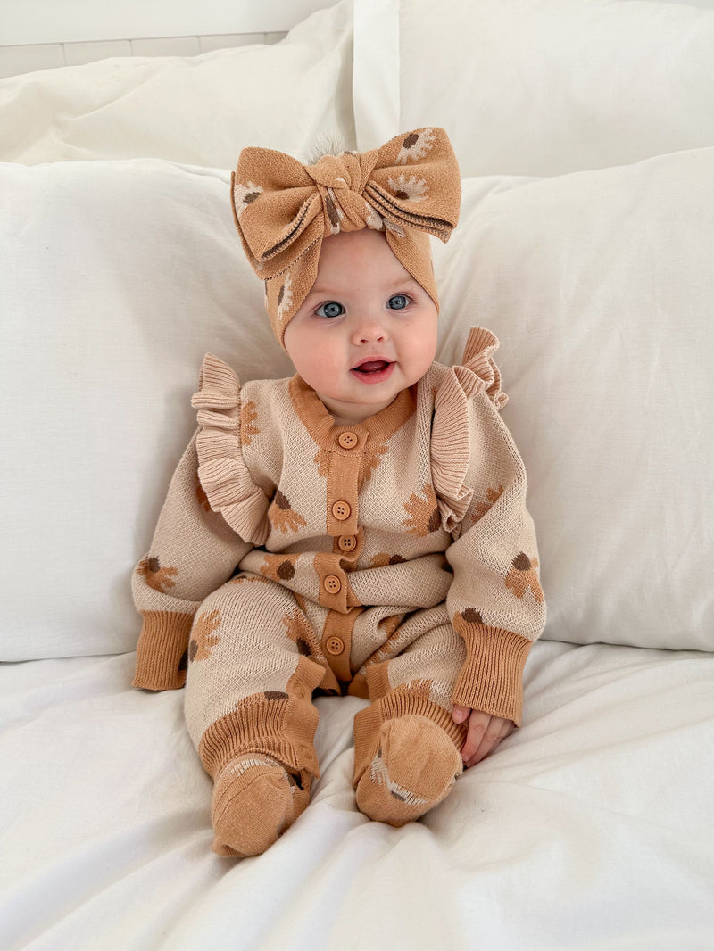 CLASSIC KNIT ROMPER | HAZEL
