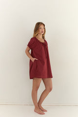 Valerie Mini Dress - Rosa Stripe