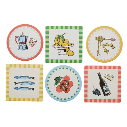 Sardinia Ceramic Coaster
