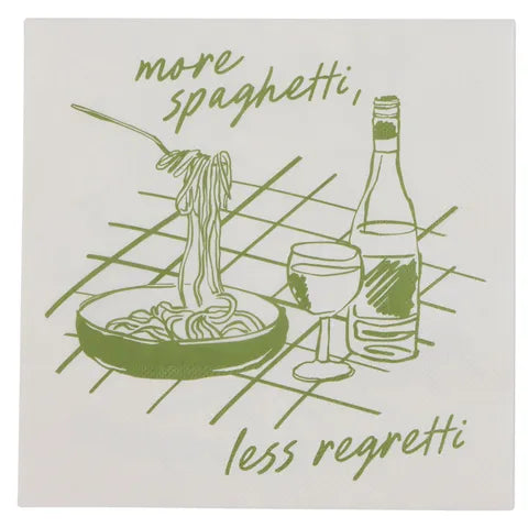 More Spaghetti 20pk Napkins