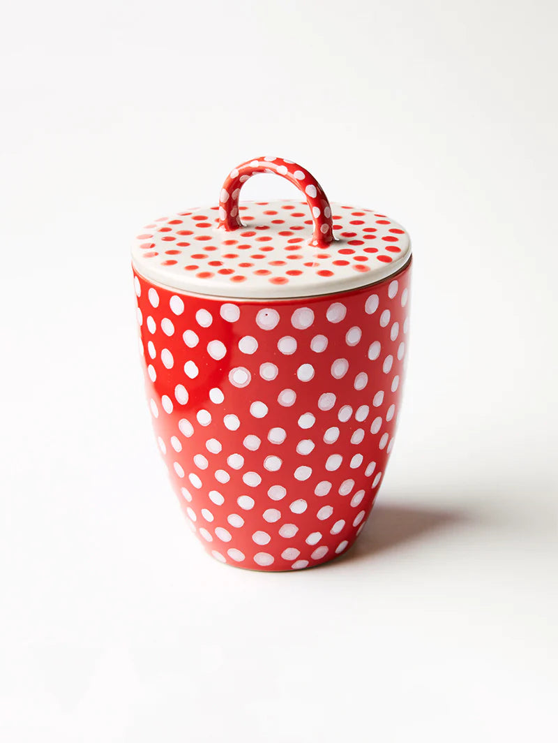 Chino Sugar Bowl - Red