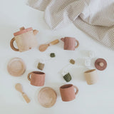Wooden Tea Set