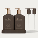 TRANSFORMATIVE WASH & LOTION DUO - VANILLA CREAM & TONKA BEAN