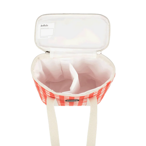 Wine Cooler Bag | Red Check