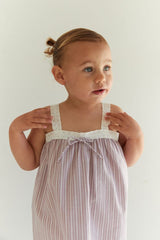 JNR Valerie Dress - Rosa Stripe