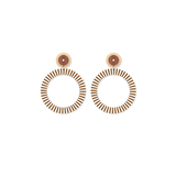 Basics Large Ring Stud Earrings