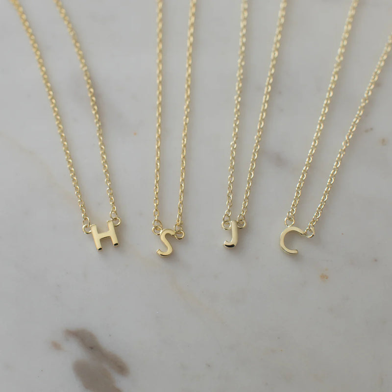 Little Letter Necklace