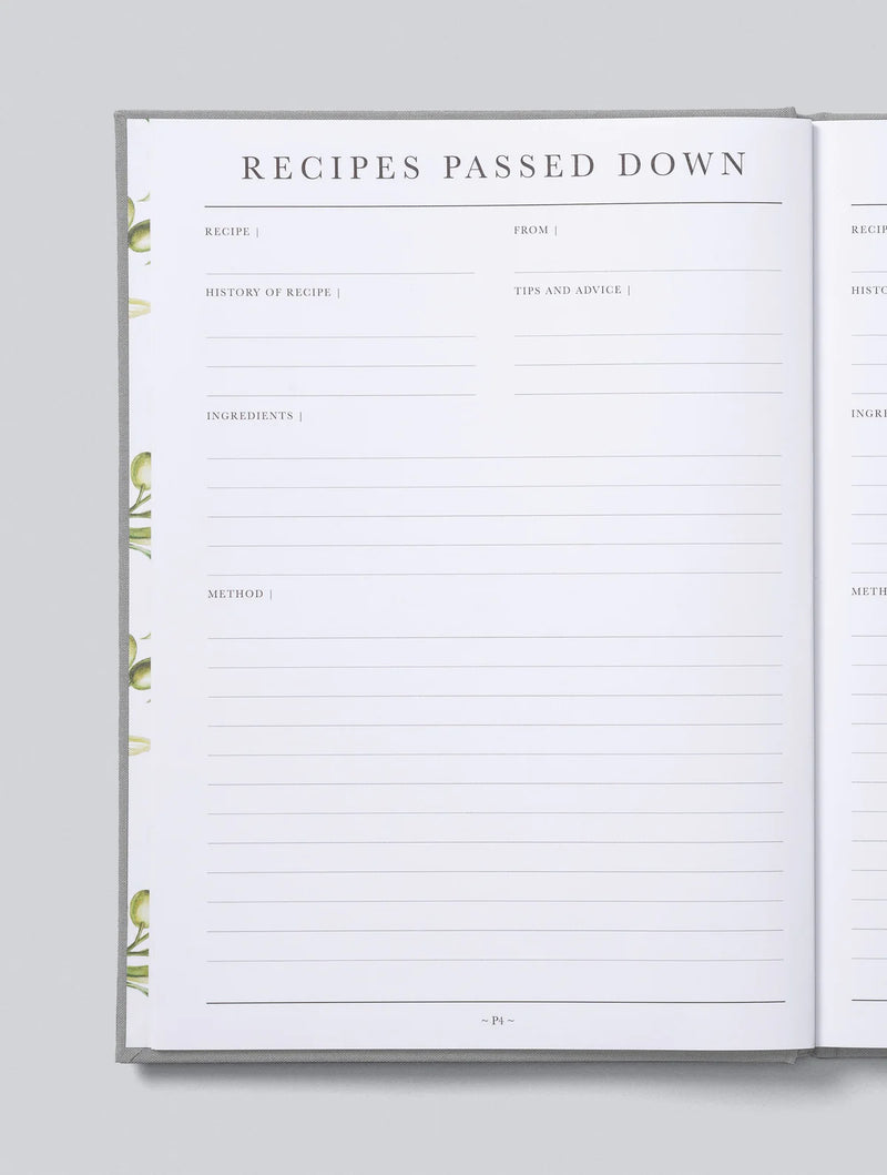 Recipes Passed Down - Stone