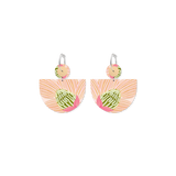 Kirsten Katz Blossom Large Bell Circles Hoop Earrings