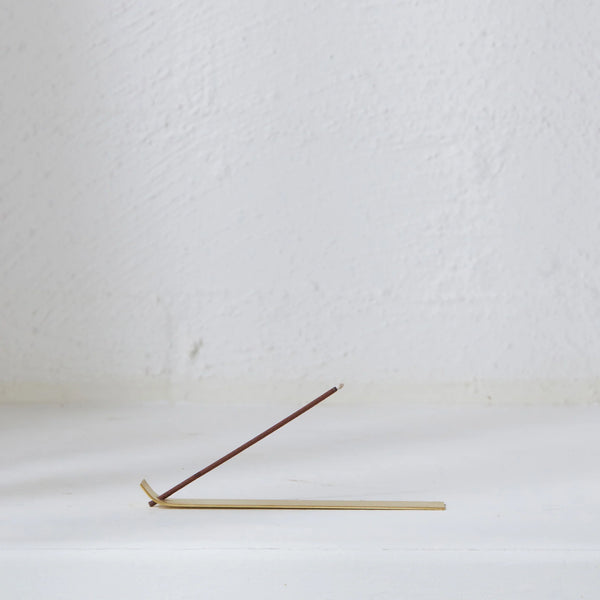 Gold Incense Holder by Kirsty Lief