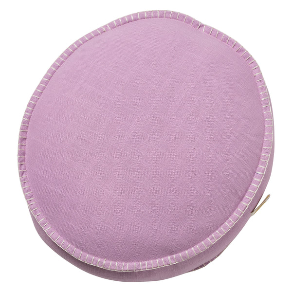 Rylie Round Cushion - Orchid