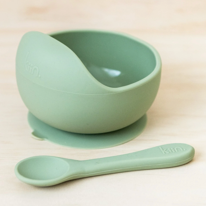 Silicone Bowl & Spoon