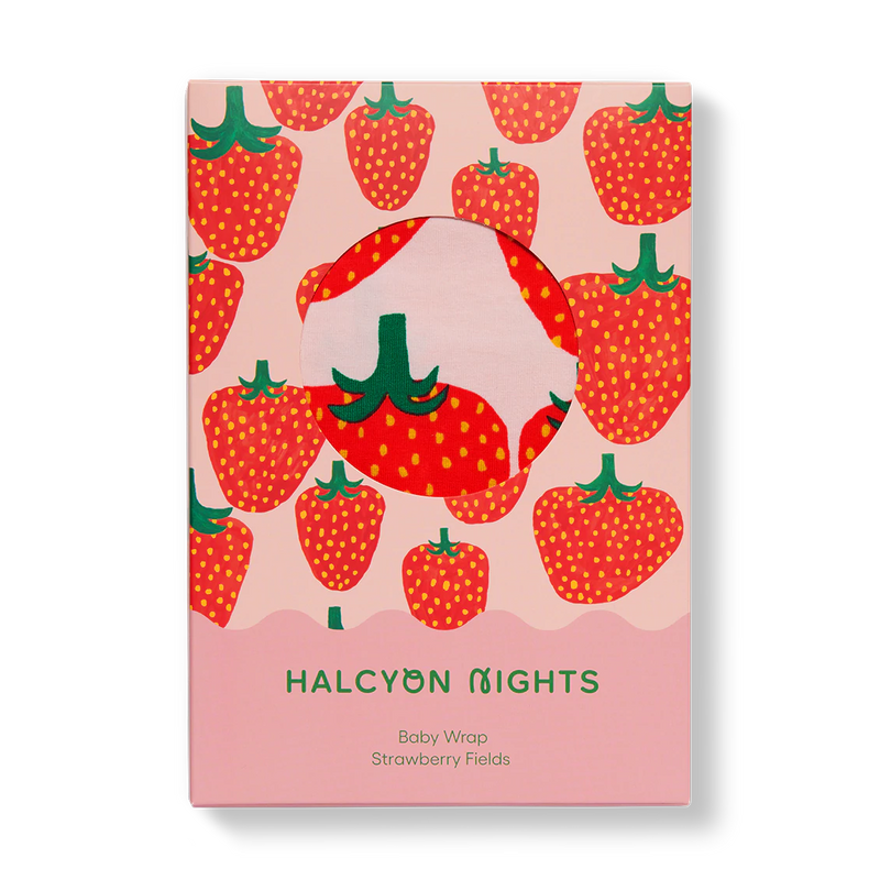 Strawberry Fields Baby Wrap